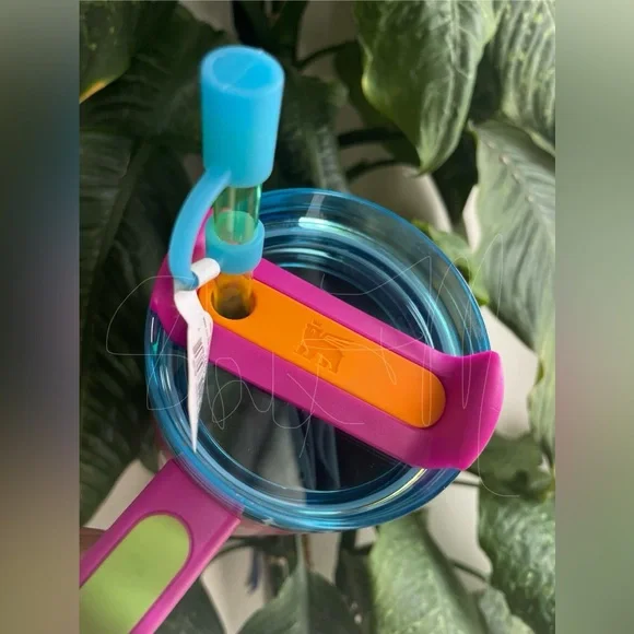 ๐FLASH SALE๐ Stanley Vivid Violet Reverb 30oz tumbler with accessories - Picture 3 of 5